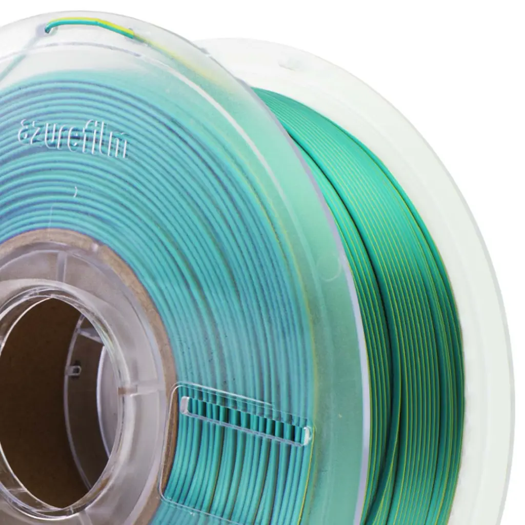 3d-filament-PLA-Silk-Tri-Color-Peacock-Bloom-Master-Spool-Front-zoom-azurefilm-1.webp