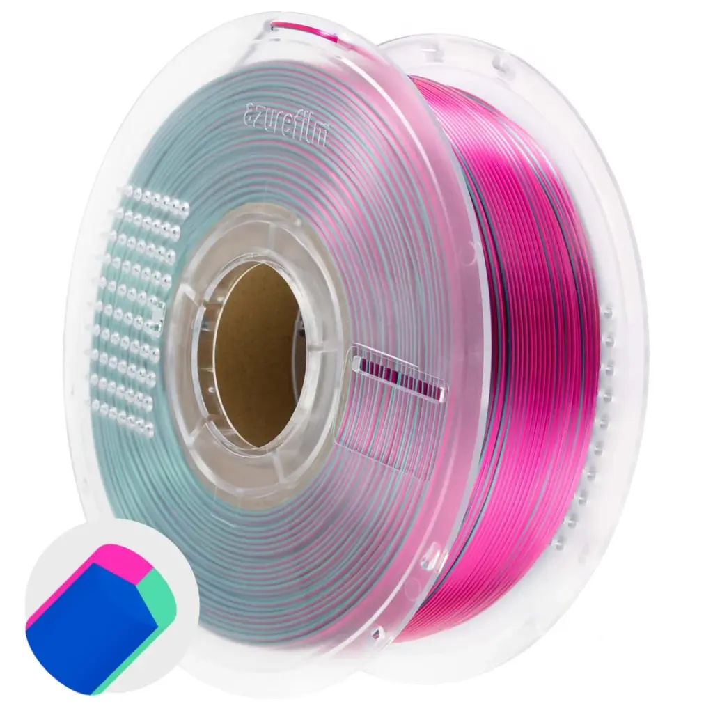 3d-filament-PLA-Silk-Tri-Color-Mermaid-Dream-Master-Spool-Back-azurefilm.webp