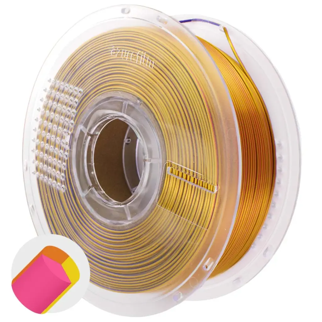 3d-filament-PLA-Silk-Tri-Color-Sunset-Blaze-Master-Spool-Front-azurefilm-1.webp