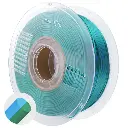 3d-filament-PLA-Silk-Dual-Color-Emerald-Surf-Master-Spool-Front-azurefilm-1.webp