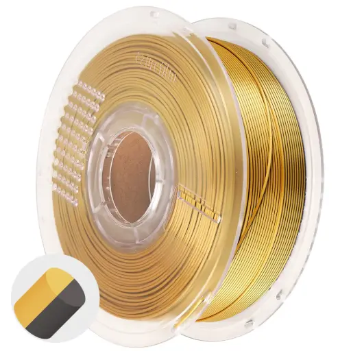 Azurefilm PLA 1,75 mm 1 kg mehrfarbig goldener Schatten